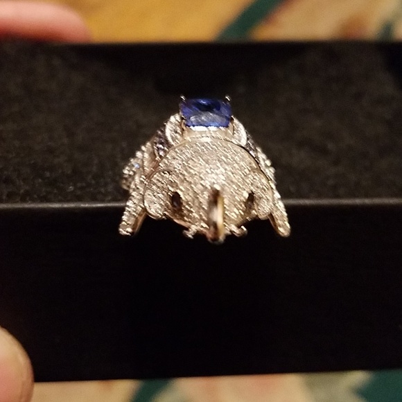 Sterling Silver Elaphant Ring - Picture 2 of 3